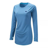 AVID Women's Inlet Long Sleeve Top Blue Heaven Small