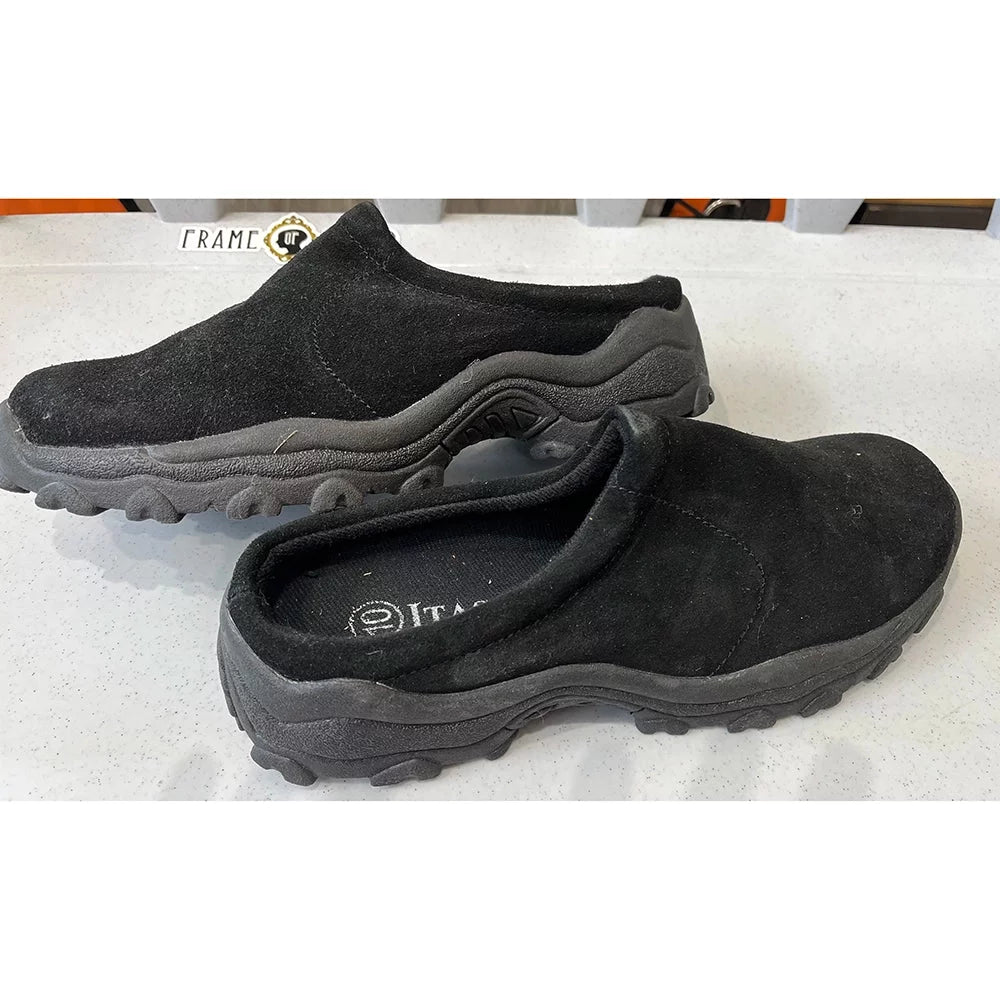 Itasca Men's Searay Nylon Slip On Shoes Black Mens Shoes – Image 1