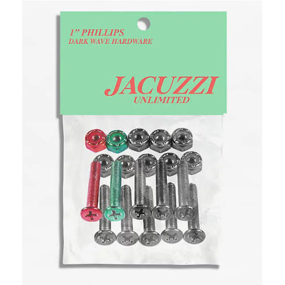 Jacuzzi 1" Phillips Hardware Skateboard Accessory – Image 1