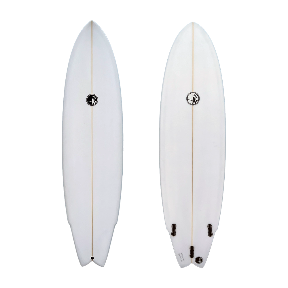 Muzzy Wing Swallowtail Surfboard 6'8