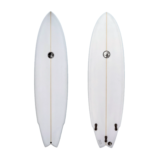 Muzzy Wing Swallowtail Surfboard 6'8