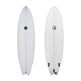 Muzzy Wing Swallowtail Surfboard 6'8