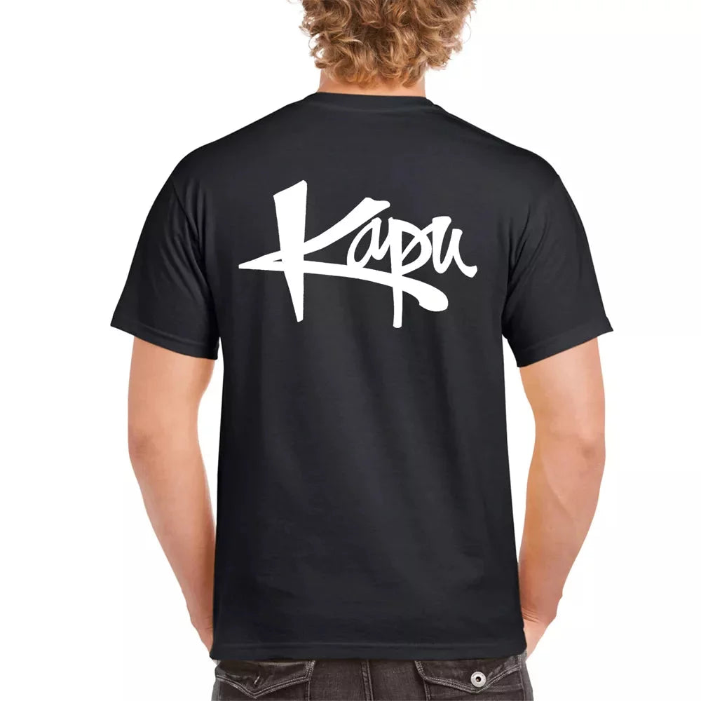 Kapu Logo Tee Shirt Black Medium Mens Shirts – Image 2
