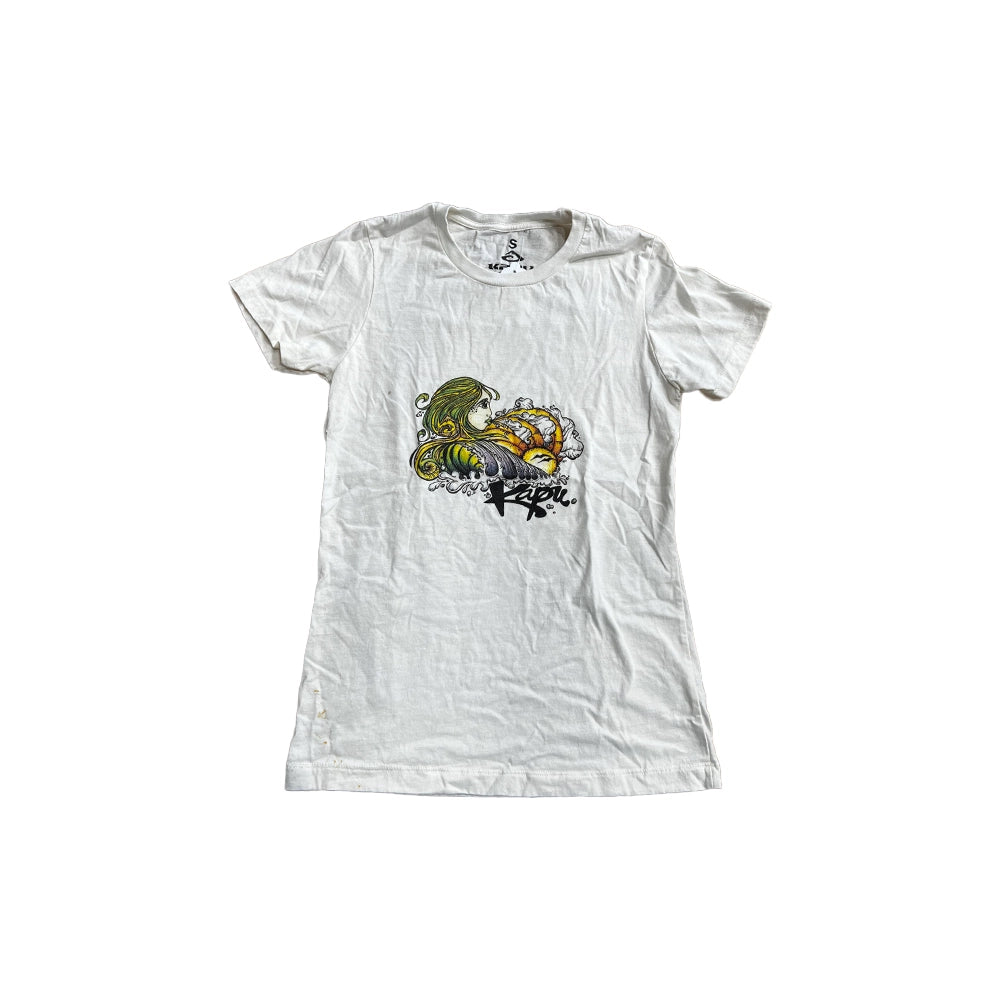 Kapu Mother Earth Short Sleeve Tee White Small