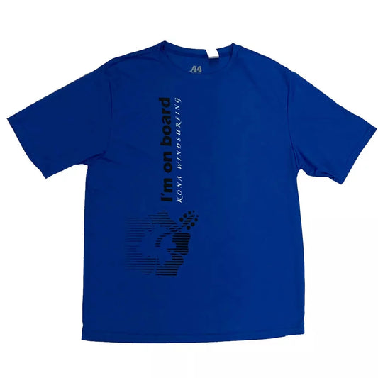 Kona Rashguard Short Sleeve Tee Blue Small Kids Rashguard – Image 1
