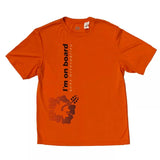 Kona Rashguard Short Sleeve Tee Orange Medium Kids Rashguard – Image 1