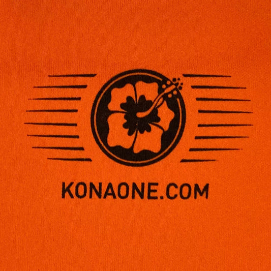 Kona Rashguard Short Sleeve Tee Orange Medium Kids Rashguard – Image 2