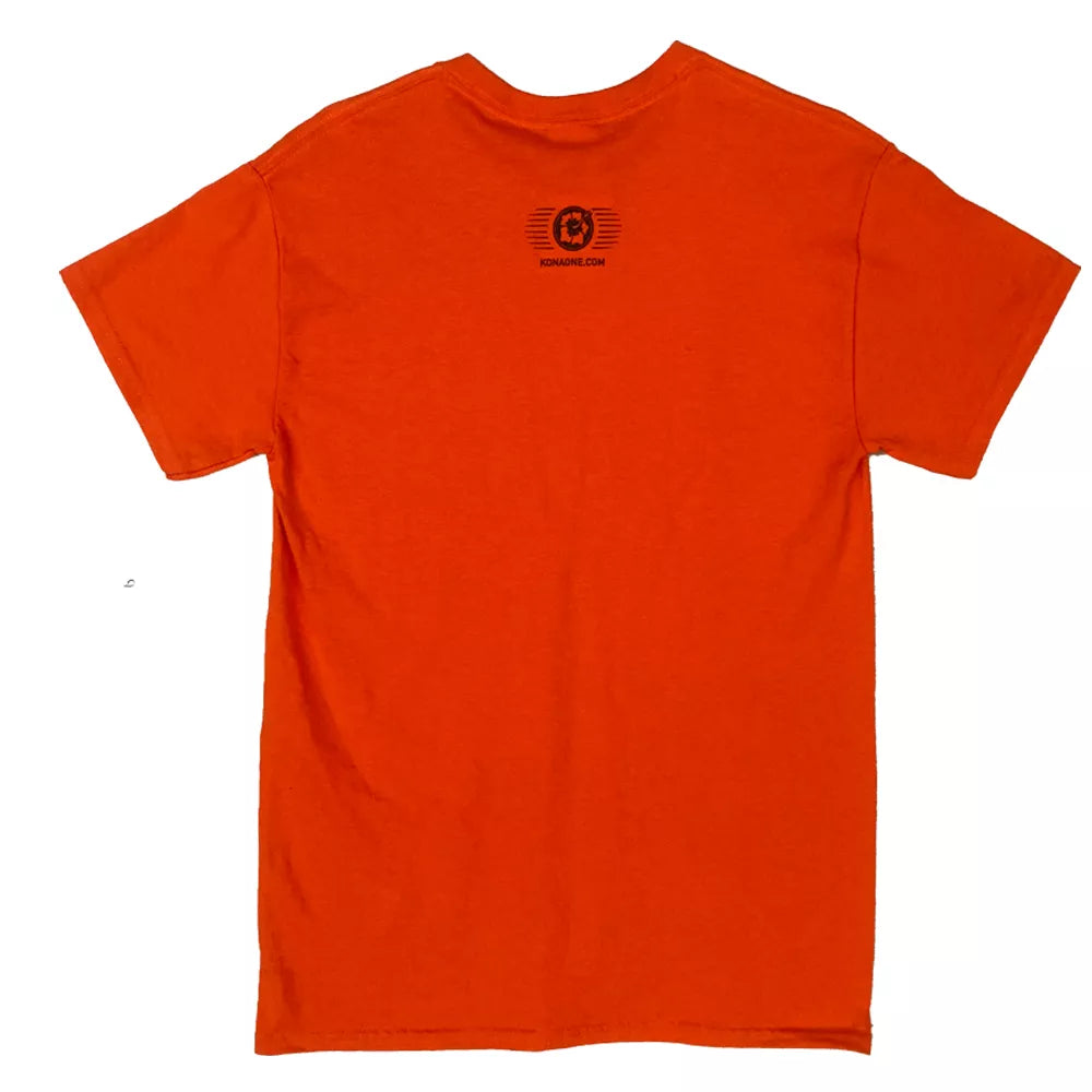 Kona I'm On Board Windsurfing Tee Shirt Orange