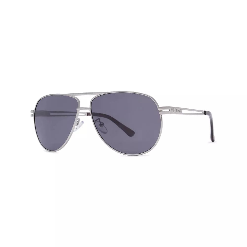 Kreedom Manchester Sunglasses Silver/Smoke