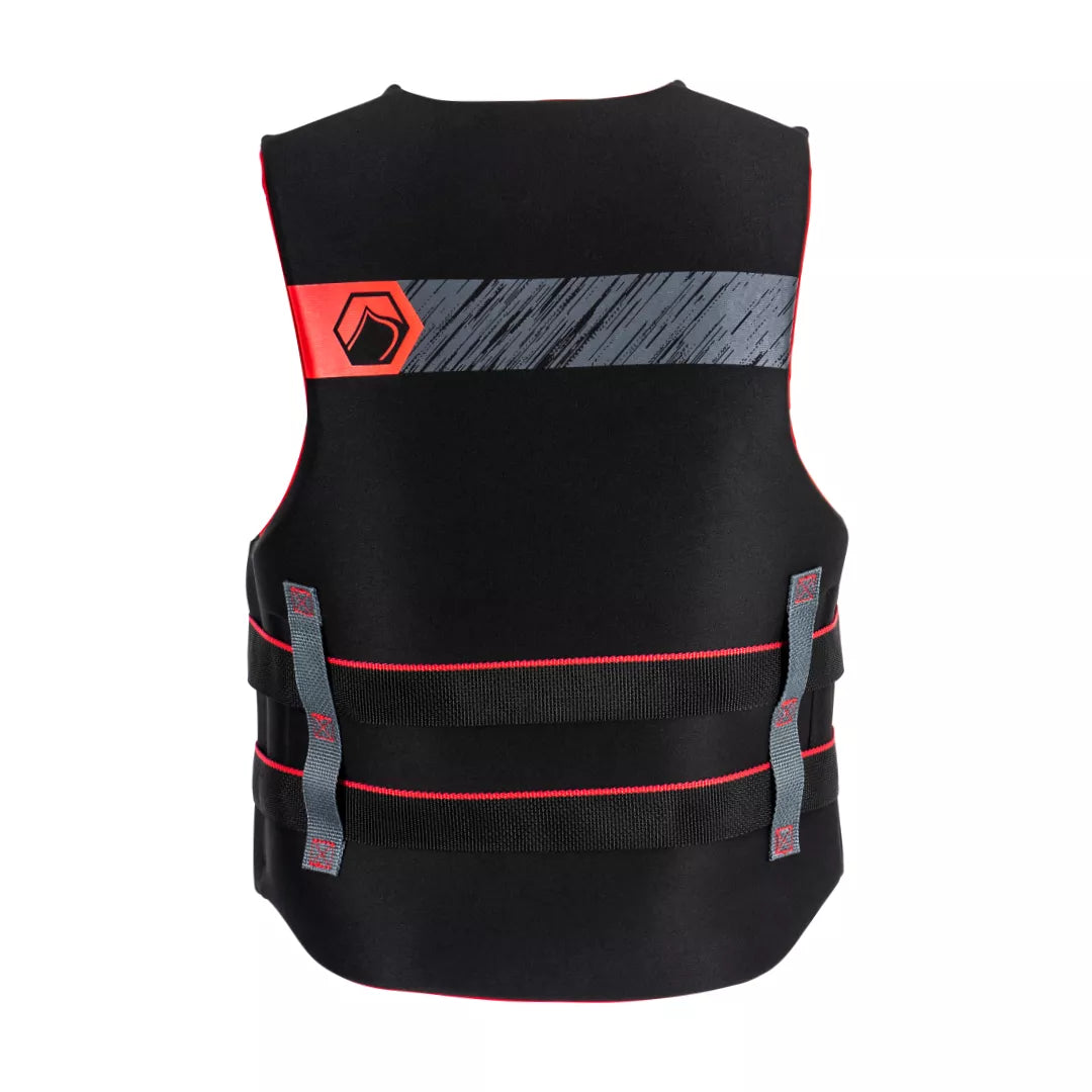 Liquid Force Classic Hinge CGA Life Jacket Black/Red Large