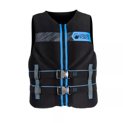 Liquid Force Classic Hinge CGA Life Jacket Black/Blue Large