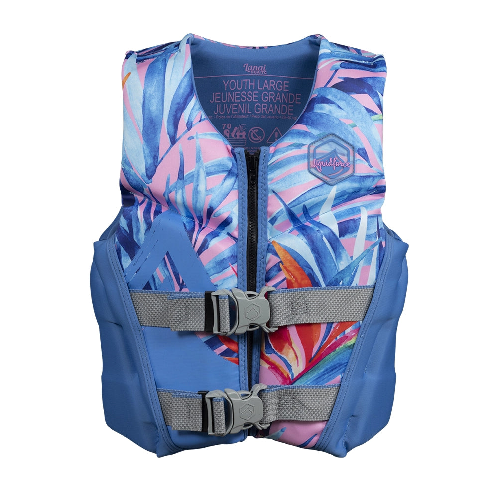 Liquid Force Youth Lanai CGA Impact Vest Tropical Large