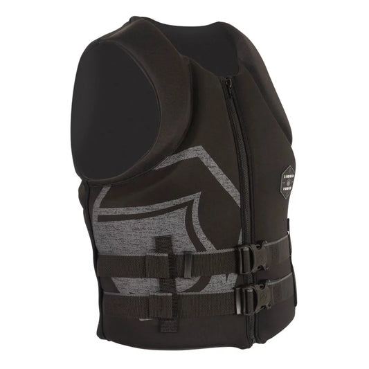 Liquid Force Men's Hinge CGA Impact Vest Black Small Life Jacket – Image 1