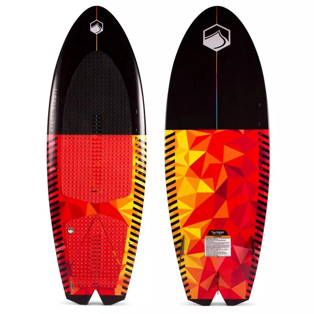 Liquid Force Rocket Wakesurfer with Handle 5'0 Wakeboard – Image 1