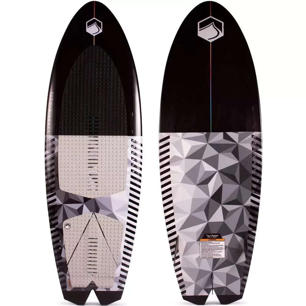 Liquid Force Rocket Wakesurfer with Handle 5'4 Wakeboard – Image 1