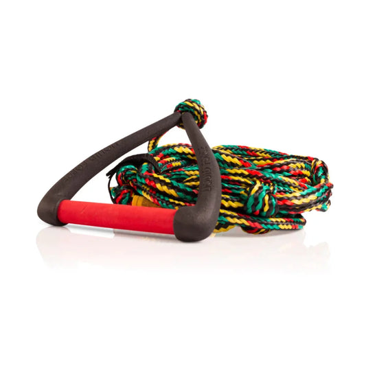 Liquid Force Surf DLX 9" Flotating Handle Rasta Wakeboard Accessory – Image 1