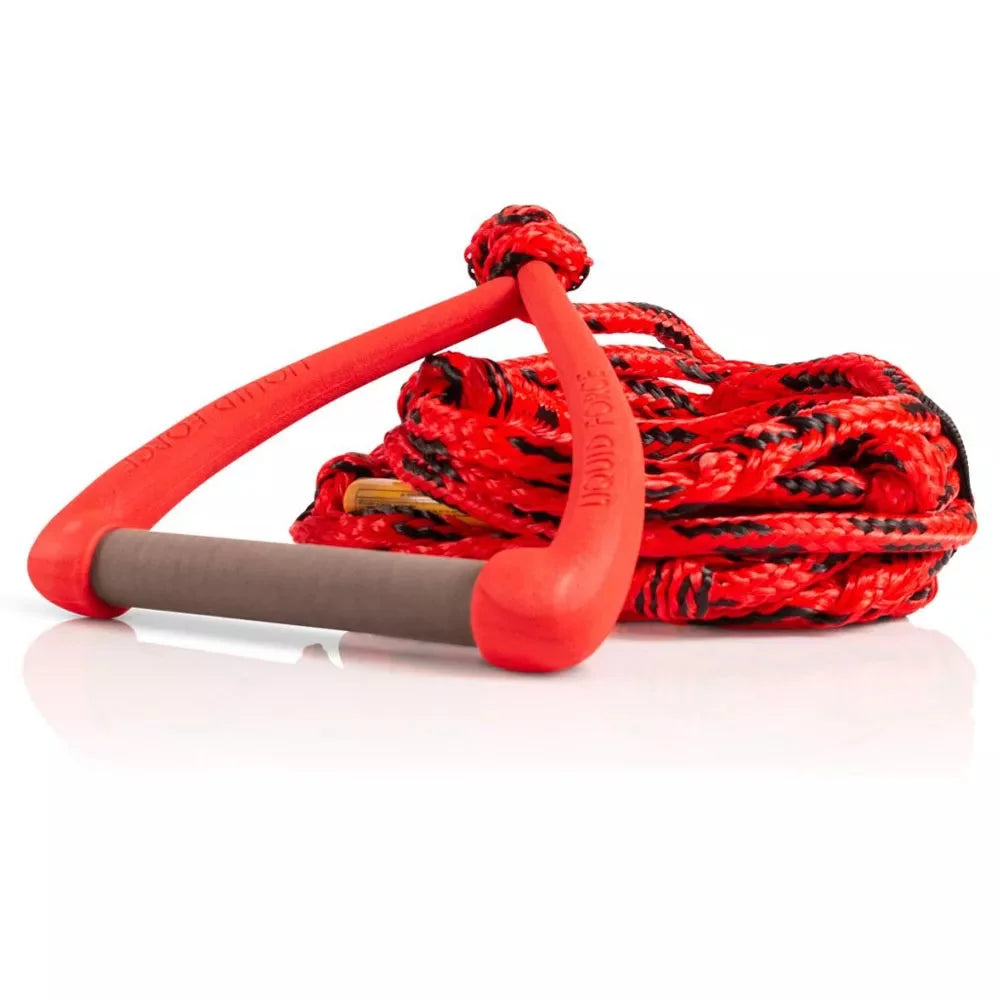 Liquid Force Surf DLX 9" Handle Red Wakeboard Accessory – Image 1
