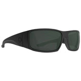 SPY Cooper XL Matte Black/Happy Gray Green Sunglasses
