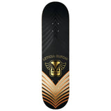 Monarch Project Skateboard Deck Leticia Bufoni Horus Black/Orange 8.375" x 31.9" – Image 1