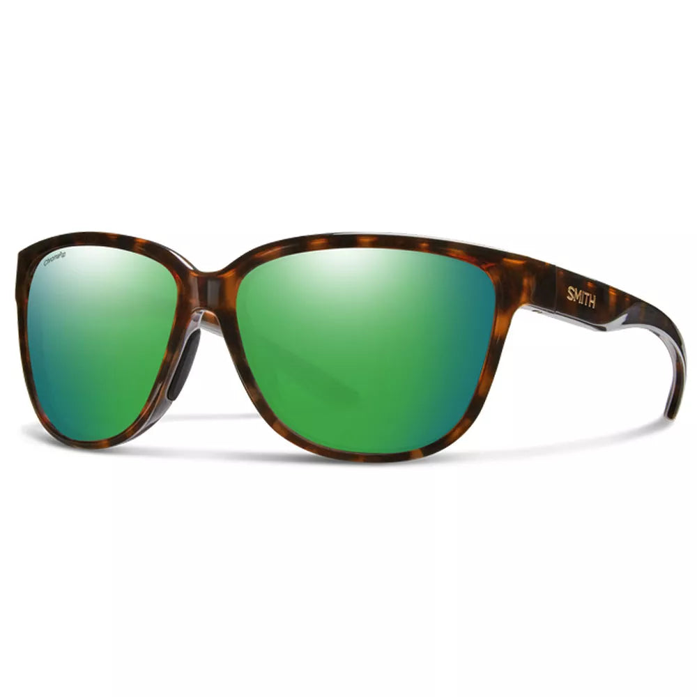 Smith Optics Monterey Sunglasses Tortoise/ChromaPop Glass Polarized Green Mirror