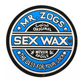 Mr. Zogs Mr. Zog's Sex Wax 3" Decal Blue – Image 1