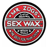 Mr. Zogs Mr. Zog's Sex Wax 3" Decal Red – Image 1