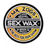 Mr. Zogs Mr. Zog's Sex Wax 3" Decal Yellow/Black Gradient – Image 1
