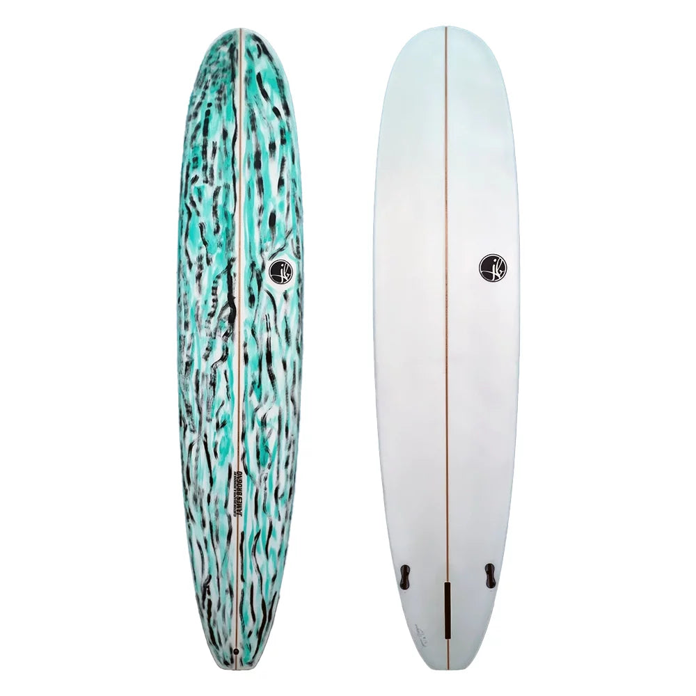 Muzzy Artsy Longboard 9'1 Surfboard – Image 1
