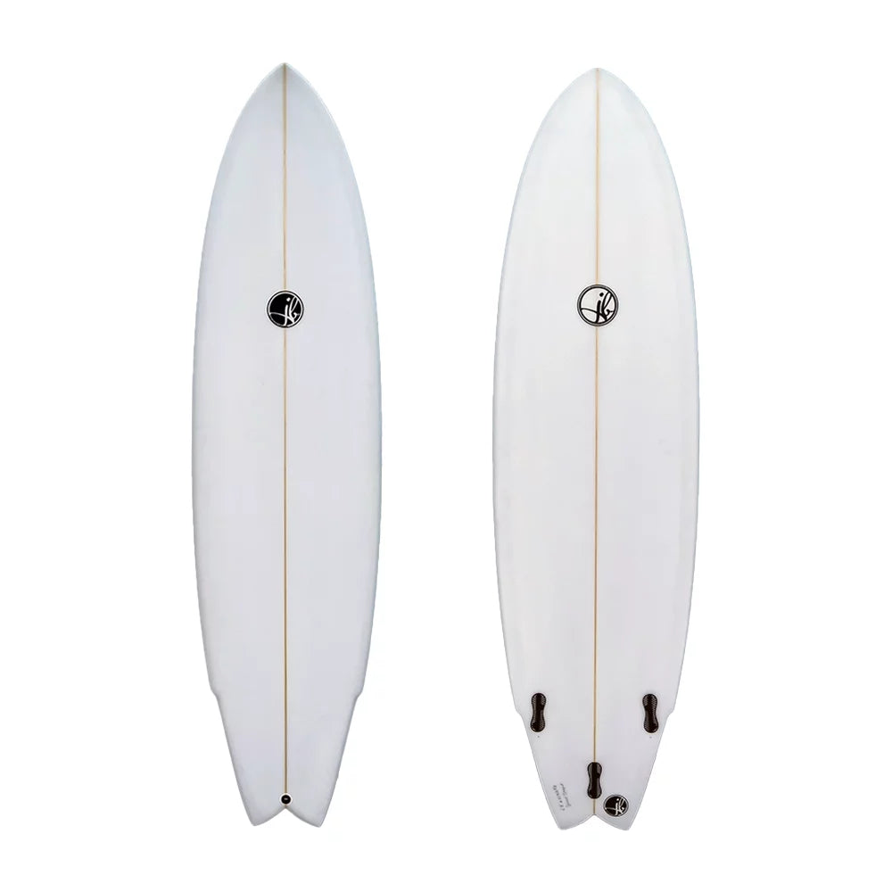 Muzzy Wing Swallowtail Surfboard 6'8 – Image 1