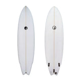 Muzzy Wing Swallowtail Surfboard 6'8 – Image 1