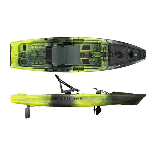 Native Watercraft Native TitanX Propel 12.5 Gator Green Kayak – Image 1