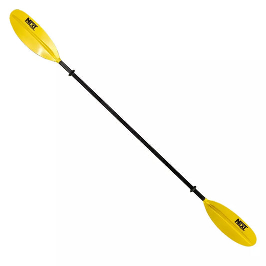 NEXT Aluminum Economy One Piece Kayak Paddle 230 Yellow – Image 1