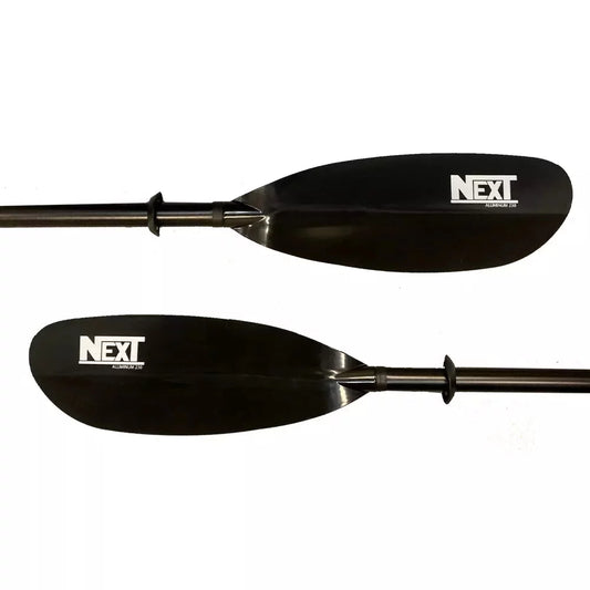 NEXT Aluminum Economy Two Piece Kayak Paddle 230 Black – Image 1