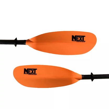 NEXT Carbon Adjustable Two Piece Kayak Paddle 230-240 Orange – Image 1