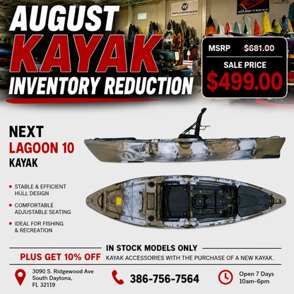 NEXT Lagoon 10 Ember Kayak – Image 5