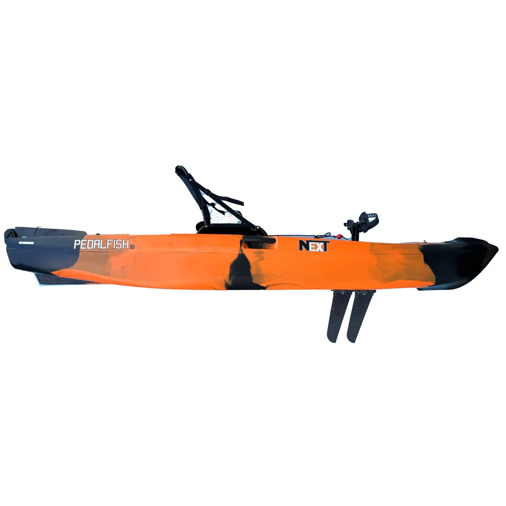 NEXT Pedal Fish 12 Angler Ember Kayak – Image 1