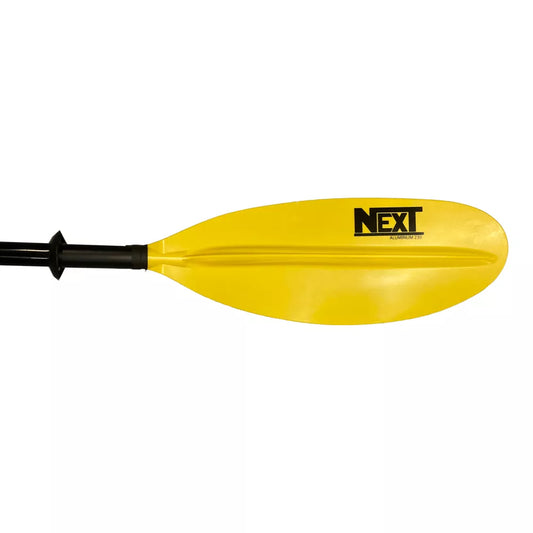 NEXT Aluminum Economy One Piece Kayak Paddle 230 Yellow