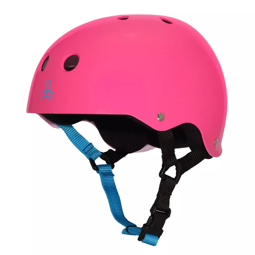 Triple 8 Brainsaver Helmet Neon Fuschia