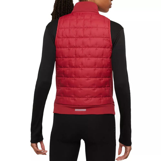 Nike Women's Therma-FIT Synthetic-Fill Running Vest Pomegranate XS