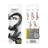 Nite Ize Figure 9 Carabiner Rope Tightener Large Black Camping Tools – Image 1