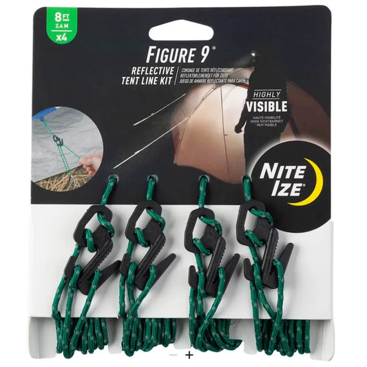 Nite Ize Figure 9 Reflective Tent Line Kit Camping Tools – Image 2