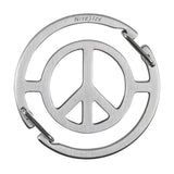 Nite Ize Medallion™ Peace Sign Key Carabiner Car Accessory – Image 1