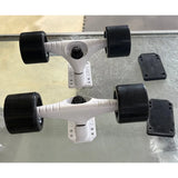 Nitro LB White Combo Skateboard Trucks – Image 1
