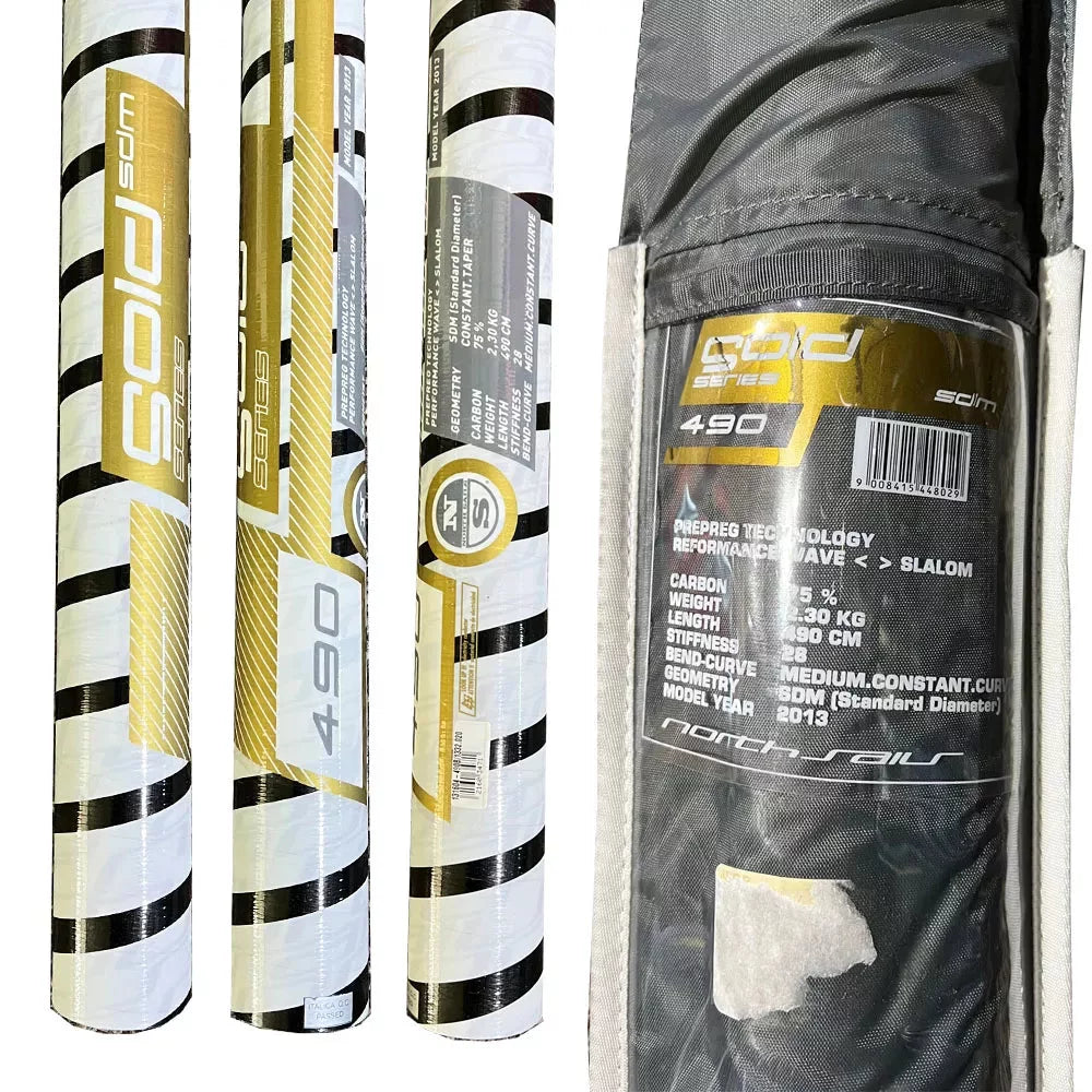 North Sails Gold Series 75% Carbon SDM Mast 490cm Windsurfing Mast – Image 1
