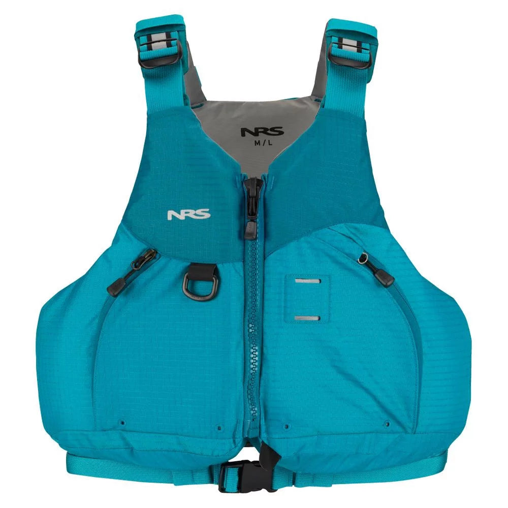 NRS Ambient PFD Aqua Life Jacket – Image 1