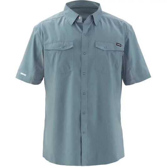 NRS Men's Short Sleeve Guide Shirt Lead Medium Mens Shirts – Image 1