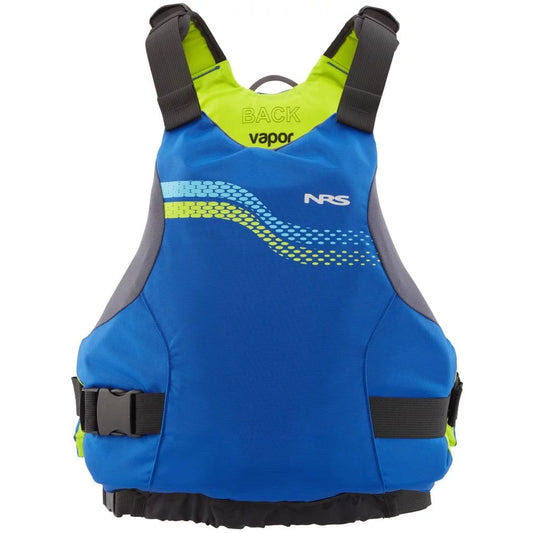 NRS Vapor PFD Blue Life Jacket – Image 1