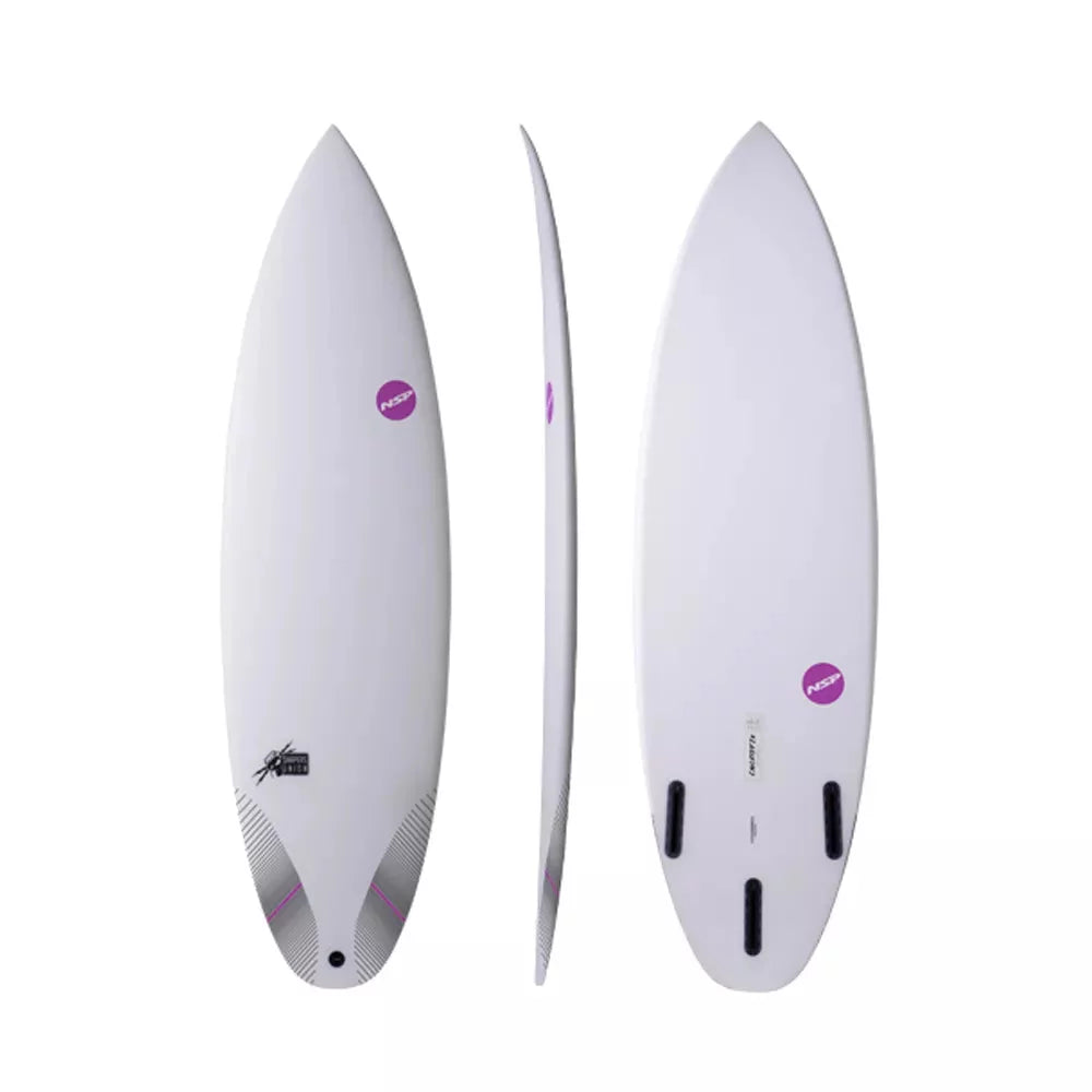NSP Shapers Union Chopstix Surfboard 6' – Image 1