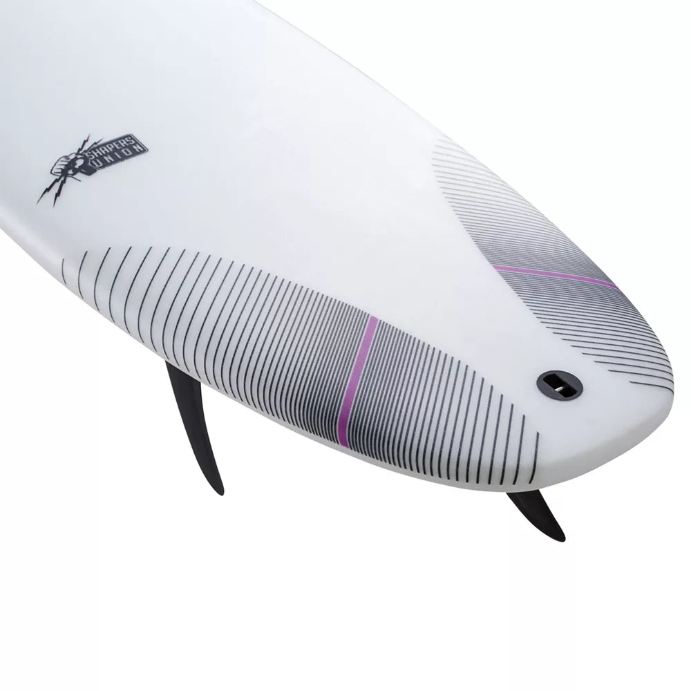 NSP Shapers Union Chopstix Surfboard 6'