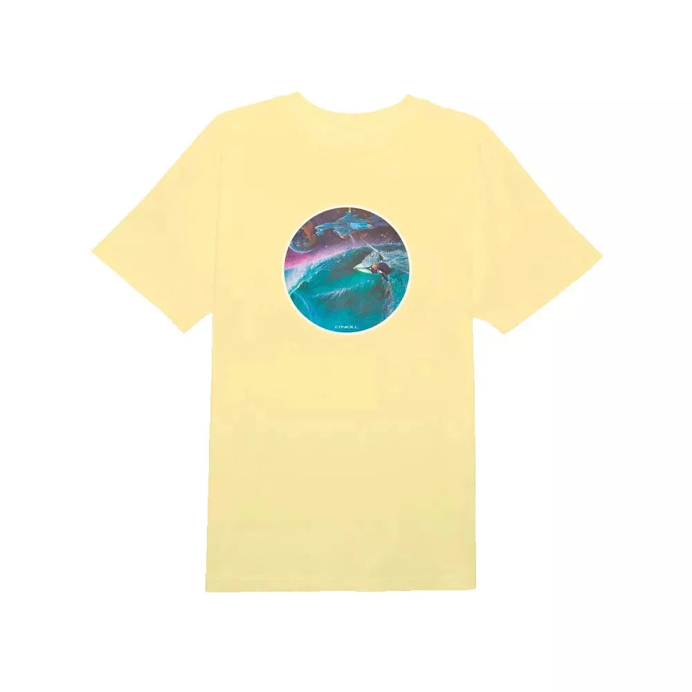 O'Neill Galexy Shirt Pale Yellow Large Mens Shirts – Image 1